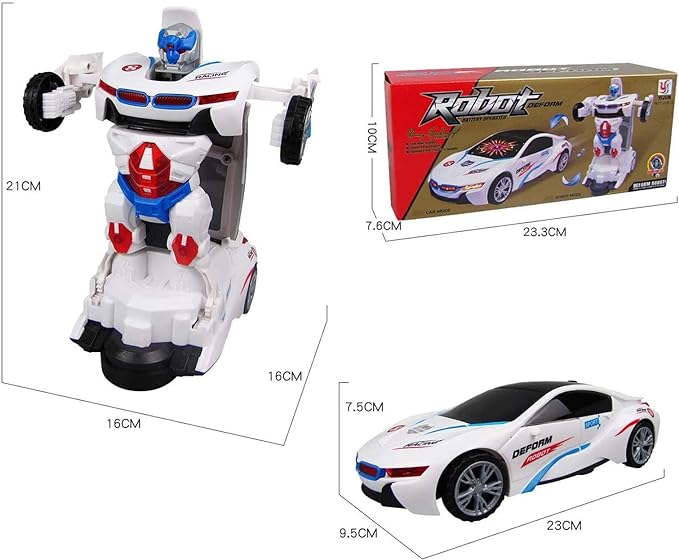 Robot Deform Car For Child